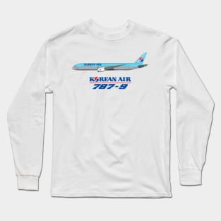 Korean 787-9 Long Sleeve T-Shirt